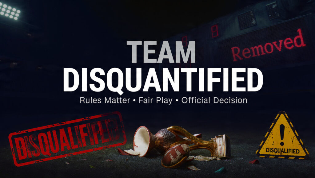 team disquantified