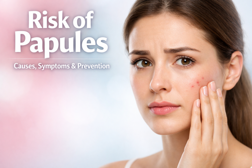risk of papules