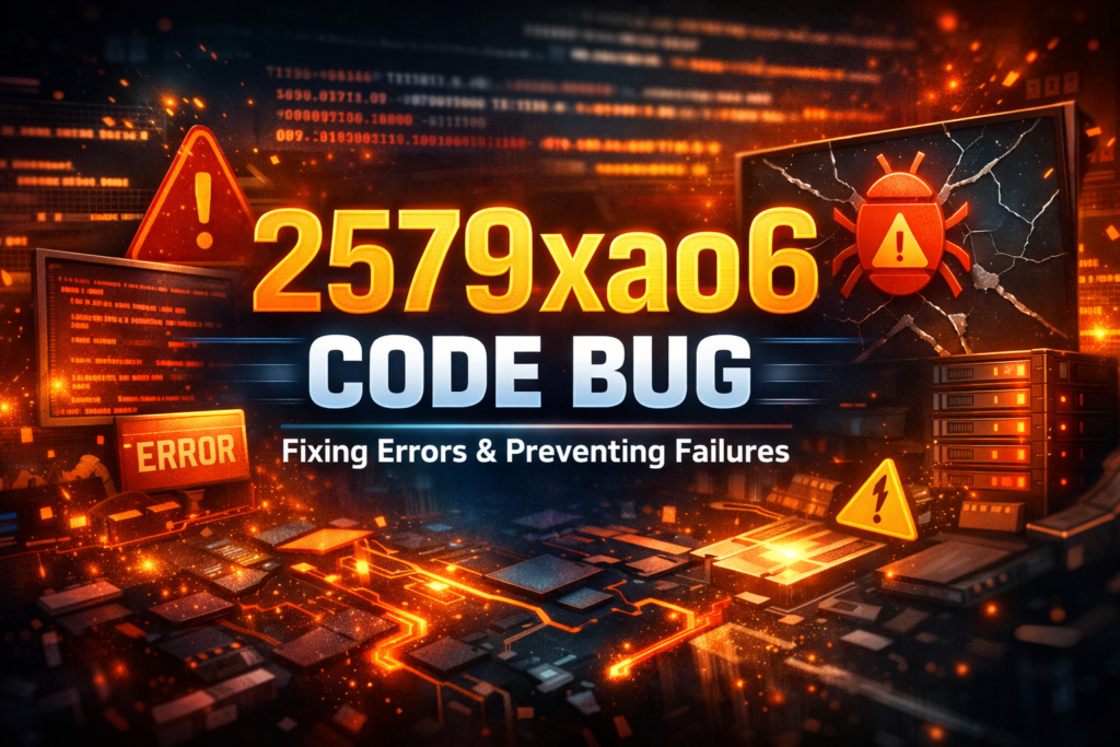 2579xao6 code bug