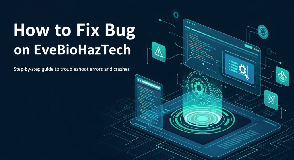 how to fix bug on evebiohaztech