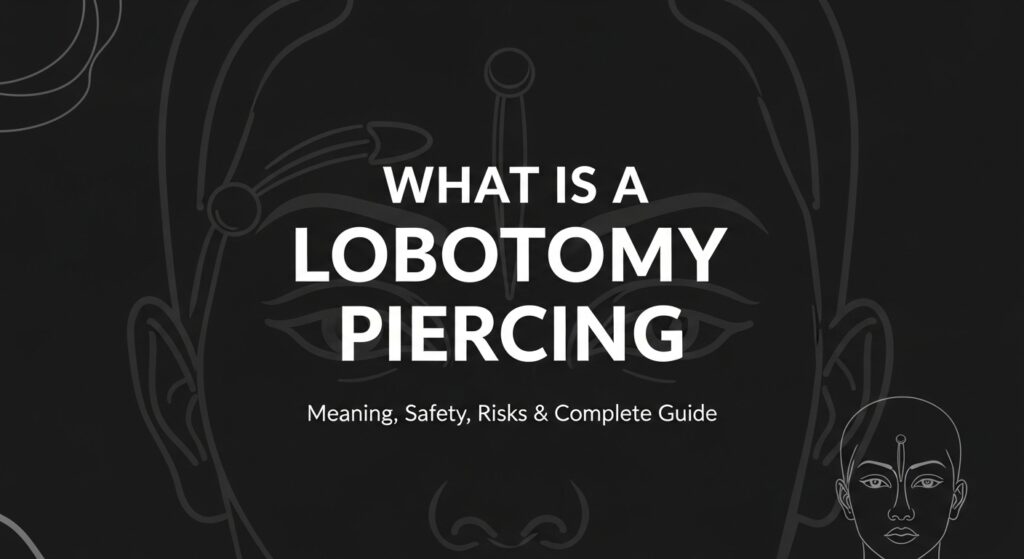 what is a lobotomy piercing