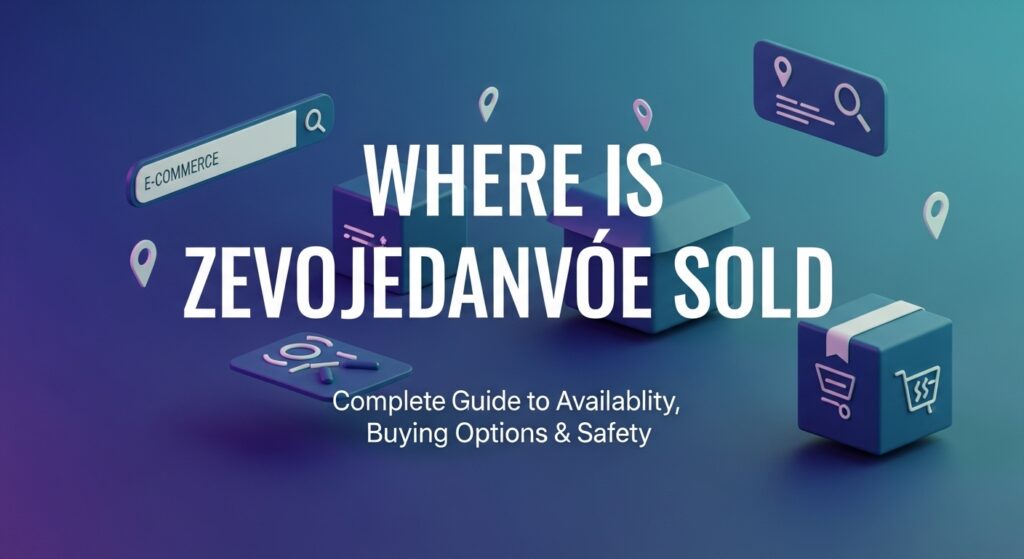where is zevojedanvoe sold