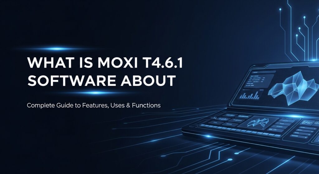 what is moxi t4.6.1 software about