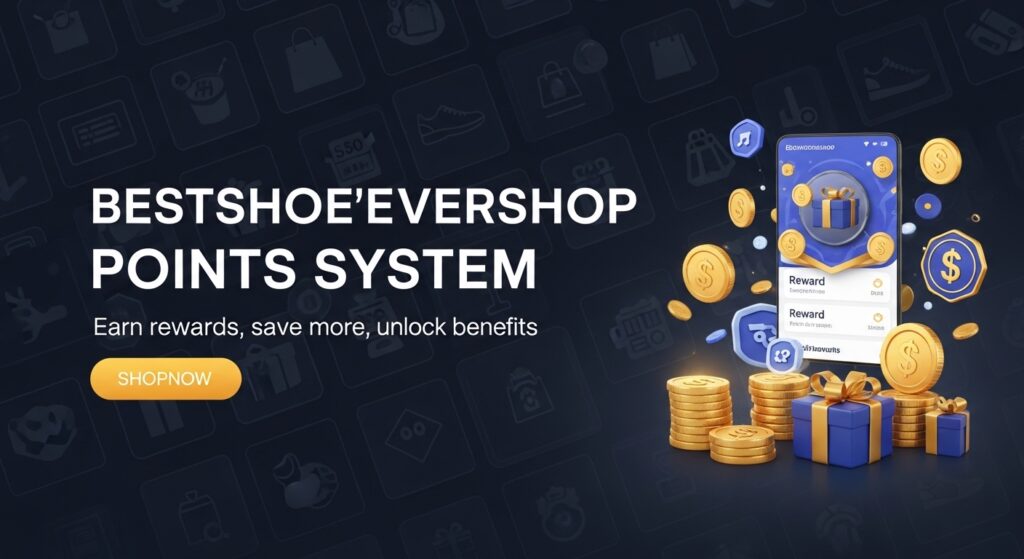 bestshoesevershop points system