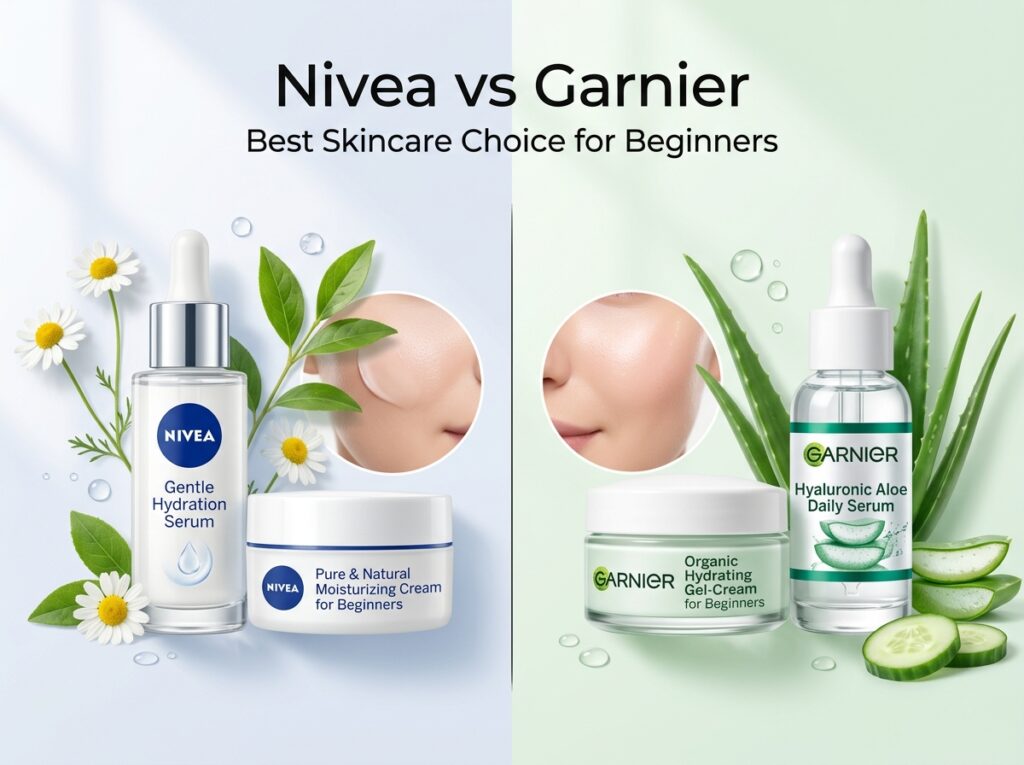 I'm a skincare beginner. is Nivea a good starting brand compared to Garnier?